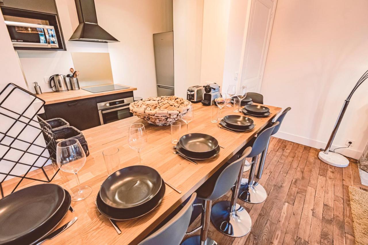 Charme De L'Ancien Pour Cet Appartement Entierement Renove Dans L'Hypercentre De Реймс Екстериор снимка