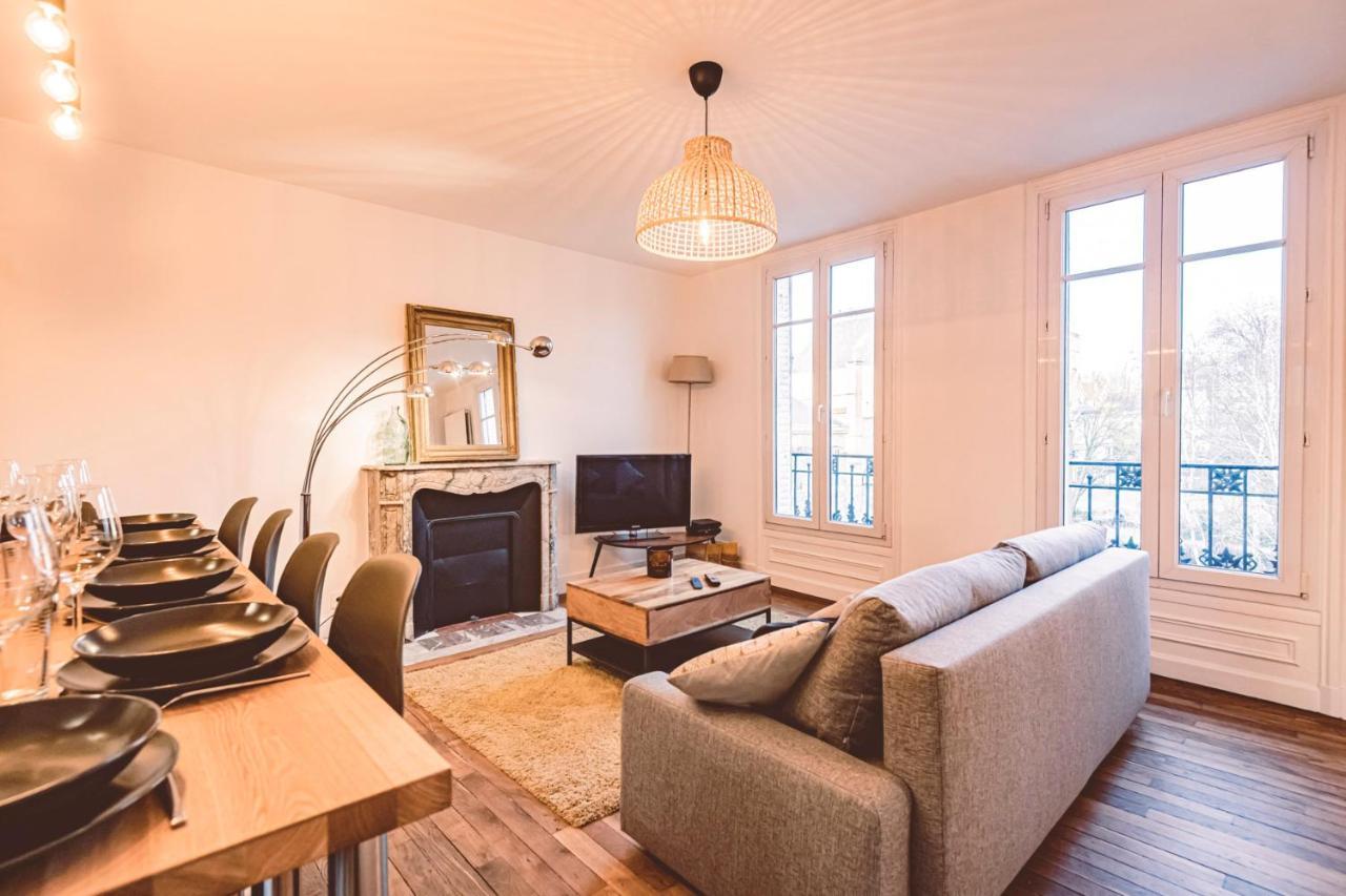 Charme De L'Ancien Pour Cet Appartement Entierement Renove Dans L'Hypercentre De Реймс Екстериор снимка