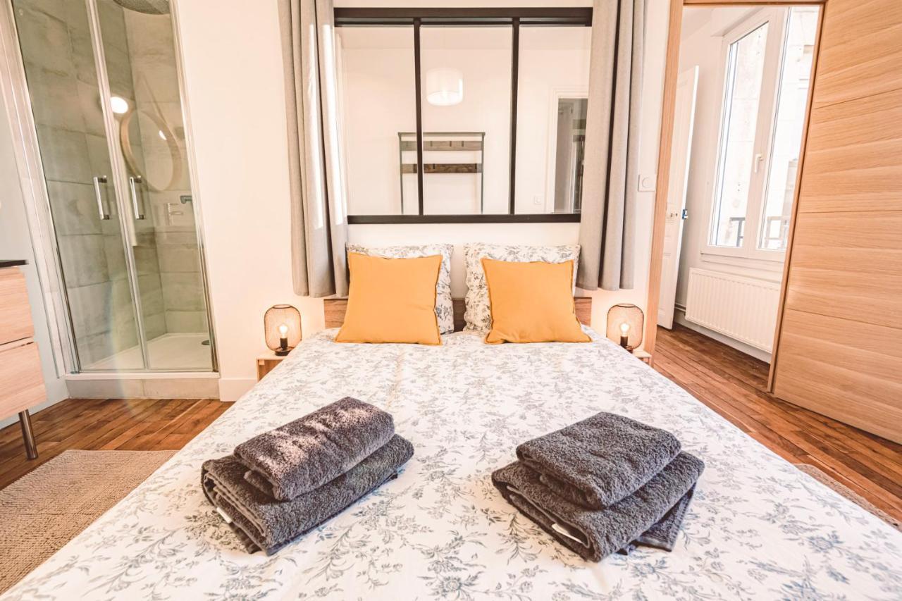 Charme De L'Ancien Pour Cet Appartement Entierement Renove Dans L'Hypercentre De Реймс Екстериор снимка